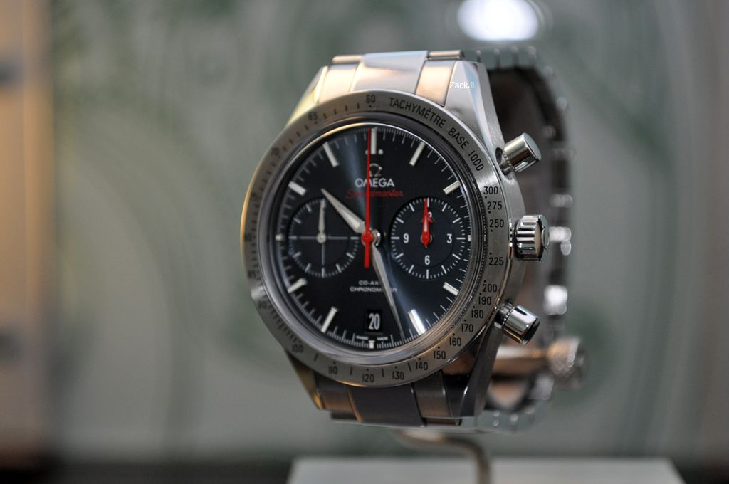 FSOT Omega Speedmaster 57 Caliber 9300 blue dial on bracelet